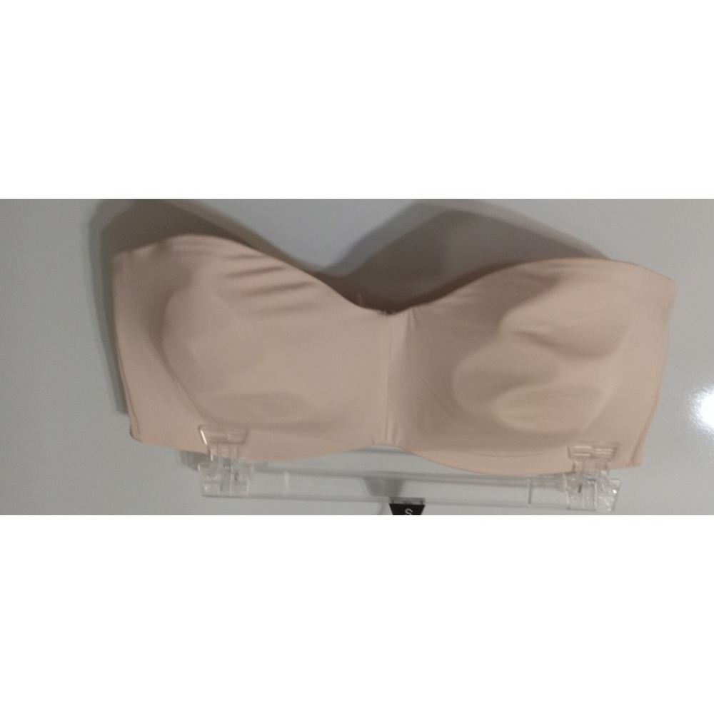 Nude Strapless Seamless Underwire Bra 40C Beige Special Event Wedding Prom‎